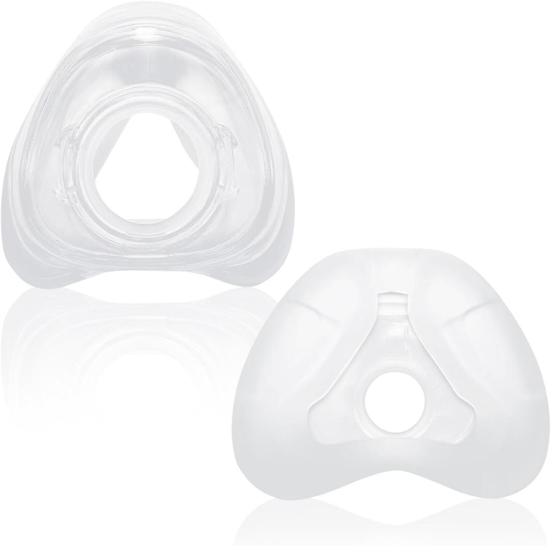 2 Packs Replacement Nasal Cushion for AirFit N20 Mask,Reliable Seal & Perfect Fit for Nasal Mask Cushion-Accessories Replacement Supplies (Large)