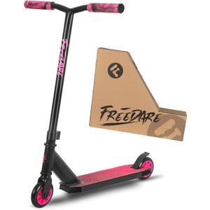 FREEDARE Pro Stunt Scooter for Kids, Teens, Adults, 8 Years Old Above Freestyle Street Scooter for Intermediate and Beginner Skate Park