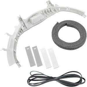 WE49X20697 Dryer Bearing Kit Compatible with G-E Hot-point Dryers Include WE1M504 & WE1M1067 Drum Slides by Fetechmate WE3M26 Top Bearing WE12M29 Dryer Belt WE9M30 Dryer Felt