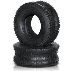 MOTORHOT 13x5.00-6 Lawn Mower Garden Turf Tires 13x5.00 x6 Tractor Golf Cart Tubeless Tires 4PR 13/5-6 Pack of 2