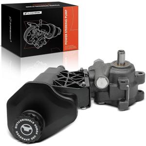 A-Premium Power Steering Pump, with Reservoir, Compatible with Dodge Ram 2500 2003-2007, Ram 3500 2003-2007, without ZF Type Pump, Replace # 5073241AA, PSP1187
