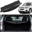 Cargo Cover for Chevy Chevrolet Equinox GMC Terrain 2010 2012 2013 2014 2015 2016 2017 Accessories Rear Trunk Security Shielding Shade