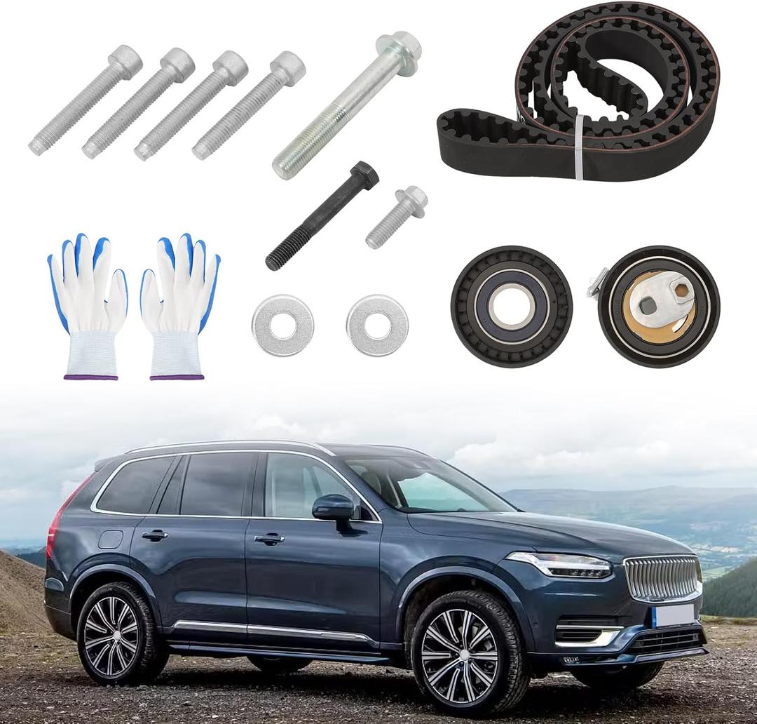32213096 Timing Tensioner Belt Kit for Volvo 2.0T XC90 XC70 XC60 XC40 V90 V70 V60 V40 S90 S80 S60L S60 2014-2024