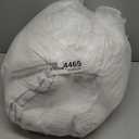 Feather Pillows Queen Size Set of 2 Goose Down Pillows with 100% Breathable Cotton Cover, Hotel Collection Bed Pillows for Sleeping, Soft Support for Back, Stomach and Side Sleepers (Light Grey)