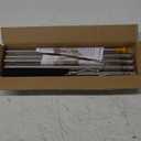 Clothes Hook Pole, Adjustable from 28 inches to 74 inches, Sponge Handle, Pick up Clothes from high Places, Closet Coat Rack Hook Rod, Used for Blinds Closets Ceilings, Strong Yet Lightweight.