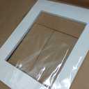 15 Pack 20x16 Black Picture Mats, Frame Mattes for 11x14 Pictures Display Photo Frame Mat Core Bevel Cut Mat Board Show Kit for Photos, Prints, Artworks
