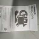 Presto 05450 DualDaddy Electric Deep Fryer, Black