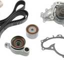 AISIN TKT-026 Engine Timing Belt Kit with Water Pump - Compatible with Select Lexus ES300, ES330, RX330, RX400h Toyota Camry, Highlander, Sienna, Solara