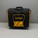 DEWALT Hard Bottom Heavy Duty Roller Tool Bag 21''x19''x10'' w/Front Pockets