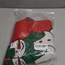 IECOii Christmas Dog Sweater for Giant Breed Dogs, Snowman Snowflake Christmas Sweaters for Great Dane, 5XL Pet Turtleneck with Leash Hole for Holidays Photos, Extra Large Dog Sweater Red, 5XL