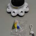 ORSDA Cat Laser Toy, 2-in-1 Interactive Automatic Motion Activated Moving 8 Holes Whack A Mole Feather, USB Rechargeable Electronic Smart Sensor Kitten Toys for Indoor Exercise