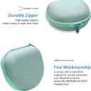 Kids Headphones Case Compatible with JBL Junior 320 / Junior JR 320BT / iClever BTH12 / HS19 / BTH26 / JoySpark-T5 / Candy Bila BH03 / EarFun/IMYB/MIDOLA MD-B01/Noot Kids Headphones, Green (Case Only)