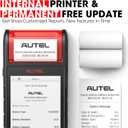 Autel Battery Tester MaxiBAS BT608(E):12V 100-3000 CCA Load Tester, Cranking & Charging Systems Analyzer, Adaptive Conductance, Full System Diagnostic Scanner with Auto Battery Registration, Black