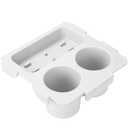Topper Cup Holder Tray Accessory for Bogg bag X-Large - Fit for Stanley cup - EVA Material Is Water-Resistant and Windproof - Women Phone Holder for Bogg Bag - Divider And Organizer - Patented (White)