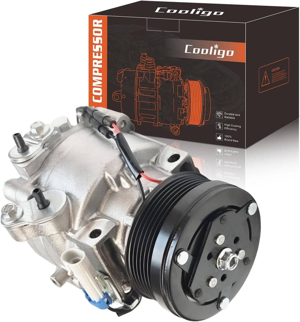 A/C Compressor with Clutch Replacement for Buick Encore 2013-2021 Chevy Sonic 2013-2020 Trax 2013-2021