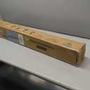 White Wall Bookshelf for Kids Room, 24 Inch Toddler Nursery Bookshelf Wall Mounted for Baby Boy Girl Bedroom, Floating Childrens Book Shelves with Hanging Rod for Books - Set of 3