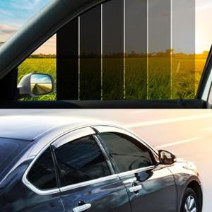 Vepagoo 20% VLT Ceramic Car Window Tint Film (20" x 20FT) - Heat & Glare Reduction, Blocks UV & IR Rays, Scratch Resistant, Privacy Car Window Tint Fit for Sedan SUV