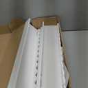 Shario Nursery Book Shelves, 4-Pack White Floating Shelves for Wall Kids, Scalloped Shelves, Wall Book Shelves for Bedroom Kids, Toddler Room, Baby Room, Nursery Decor (23 Inches)