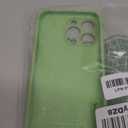 Vooii Compatible with iPhone 13 Pro Case, Liquid Silicone Upgrade [Camera Protection] [Soft AntiScratch Microfiber Lining] Shockproof Phone Case for iPhone 13 Pro 6.1 Inch Matcha