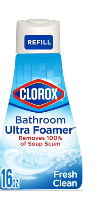 Clorox Bathroom Ultra Foamer, Household Essentials, Fresh Clean