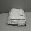 NICETOWN 100% Blackout Window Curtain Panels, Full Light Blocking Drapes with Black Liner for Nursery, 72-inch Drop Thermal Insulated Draperies (White, 2 Pieces, 42-inch Wide Per Panel)