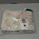 Siilues Christmas Table Runner, Snowflake Decorations Christmas Runner for Table Seasonal Christmas Winter Holiday Decor for Indoor Outdoor Dining Table Decorations 13x108 Inch