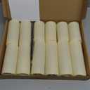 Enido 12 Pc Flameless LED Candles with Remote & Timer, Outdoor Waterproof, Flickering Electric Warm Lights for Cozy Home & Holiday Romantic Decor, Battery Operated for Party(D 2.2 x H 4/5/6