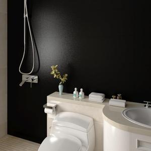 Livelynine 16PCS 24x12 Black Peel and Stick Tile Matte Kitchen Backsplash Tiles Stick on Wall Tiles for Bedroom Self Adhesive Bathroom Tile Stickers Renter Friendly Sticky Back Splashes for Kitchens