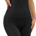 ATOG Tummy Control Shapewear Shorts High Waisted Body Shaper Shorts Butt Lifting Thigh Slimmer(Black, 2XL)
