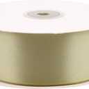 1.5 Inch Champagne Polyester Ribbon - 50 Yards Bulk Spool for Gift Wrapping, Wedding Decor, Bows, Crafts - Soft & Fray Resistant