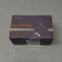 AVCOO 3-in-1 TENS Unit Muscle Stimulator with 30 Modes, 40 Intensities TENS Machine for Gradual Back Pain Relief Therapy, Rechargeable EMS Unit Massager with 12 TENS Electrode Pads, a Storage Bag