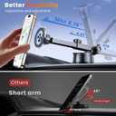 for MagSafe Magnetic Phone Holder for Car [2026 Upgraded Strongest Magnet] Car Mount Cell Stand for Dashboard Windshield Vent Compatible with iPhone 17/16/15/14/13/12 Android etc-Black