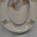 KOHLER Hyten Elevated Quiet-Close Elongated Toilet Seat, Biscuit, 3" Raised Seating Surface, Grip-Tight Installation Hardware