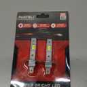 FANTELI H1 LED Bulb Interior Light, 34000LM 800% Brighter 1:1 Size Backup H1 Bulb, Plug and Play 6000K Cool White, IP68 Waterproof, Pack of 2, Dome Map Door License Plate Lights