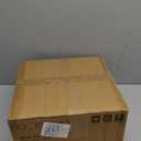 13in Small Foot Stool Ottoman, Round Faux Leather Foot Rest for Couch, Under Desk Pouf Footstool Footrest with Non-Skid Rubber Legs for Ling Room, Bedroom, 13''L x 13''W x 10.2''H, Green