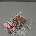 Bencailor 36 Pieces Mini Christmas Scarves for Craft Tiny Snowman Scarves 7.9 x 0.6 Inch Xmas Pet Knitted Scarf Doll Snowman Wine Bottle Scarf Accessory Holiday Christmas Decor for DIY (Red Green)