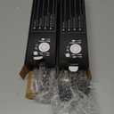 HaWare Black Silverware Set, 20 Pieces Stainless Steel Square Flatware Cutlery for 4, Modern Tableware Eating Utensils for Home, Matte Finish, Dishwasher Safe