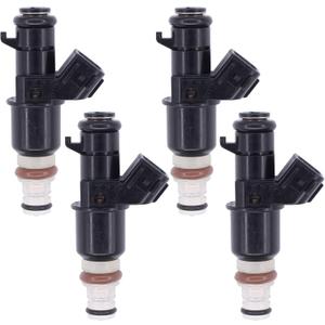 NewYall Pack of 4 Fuel Injector for Honda CR-V 2.4L 2005-2009, Element 2.4L 2003-2011, Accord 2.4L 2003-2007, Civic 2.0L 2006-2011 Acura RSX 2.0L 2005-2006