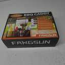 FANGSUN Grill Caddy, BBQ Caddy with Paper Towel Holder, Picnic Condiment Utensil Caddy for Outdoor Camping, Barbecue Accessories Storage Organizer for Griddle Grilling Tool, Rv Patio Camper Must