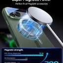 VOFATA [Upgraded Full Camera Protection] for iPhone 17 Pro Case with Camera Cover Stand [Fit for MagSafe][10FT Mil-Grade Protection] Translucent Magnetic iPhone 17 Pro Phone Case, Green