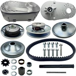 212CC Torque Converter 30 Series 6.5 HP 3/4" Go Kart Mini Bike Clutch 10T #40/41/420 Chain Predator Driver Pulley for Manco Comet TAV2 Go Kart Clutch