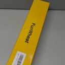 FunWheat Round Braided Placemats Set of 6 Table Mats for Dining Tables Woven Washable Non-Slip Place mats 15 inch (Brown, 6pcs)