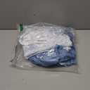 Tegeme 2 Set Blue Floral Arch Cover 7.2ft 6.6ft Party Stretchy Backdrop Cover for Wedding Birthday Tea Party Bridal Showers, Baby Showers Ceremony Banquet Decor