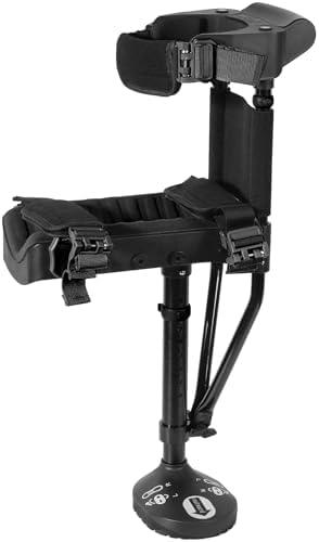 Hands Free Crutch, Stable and Comfortable Peg Leg Crutch, Knee Crutches for Adults for Foot Surgery, Substitutes for Crutches and Knee Scooters, Not for Older Adults or Balance-Impaired