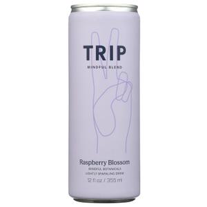 Trip Raspberry Blossom Functional Water, 12 FZ, BB 07/23/2027