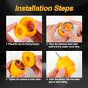 2 Sets of PVC Thread Maker Tool for Electric Drill, Plastic Pipe Tap Die Set With 2PCS PTFE Tape, PVC Pipe Threader Set With 3 Sizes Thread Die, Pipe Threader Plumbing Tool for Pipe Threaders