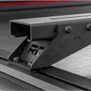 Rough Country Adjustable T-Slot Crossbars for Pickup Truck Beds – Fits 50"–59" Tracks, 3.25" Tall Cargo Rails, Universal T-Slot Mounting for Racks & Accessories