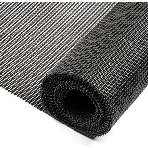 Pet Proof Window Screen Roll 36" x 200" Thicken Charcoal Screen Mesh Durable and Scratch-Resistant for Families with Cat or Dog (36" x 200")