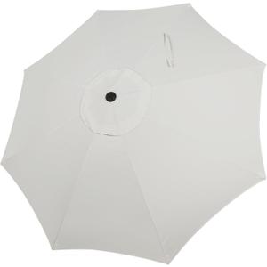 Blissun 9ft Patio Umbrella Replacement Canopy, Market Umbrella Top, Outdoor Table Umbrella Canopy for 8 Ribs, Canopy Only