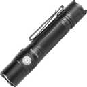 ThruNite TT20 Flashlight, 2010 High Lumens, 305 Meters Long Beam Distance, USB-C Rechargeable Flashlights with Dual-Switch (Black- Cool White)